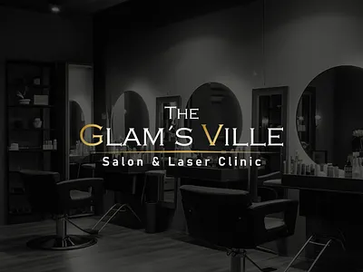 Glam's Ville branding design designing graphic design illustration logo logo designing motion graphics ui website design websmaniac