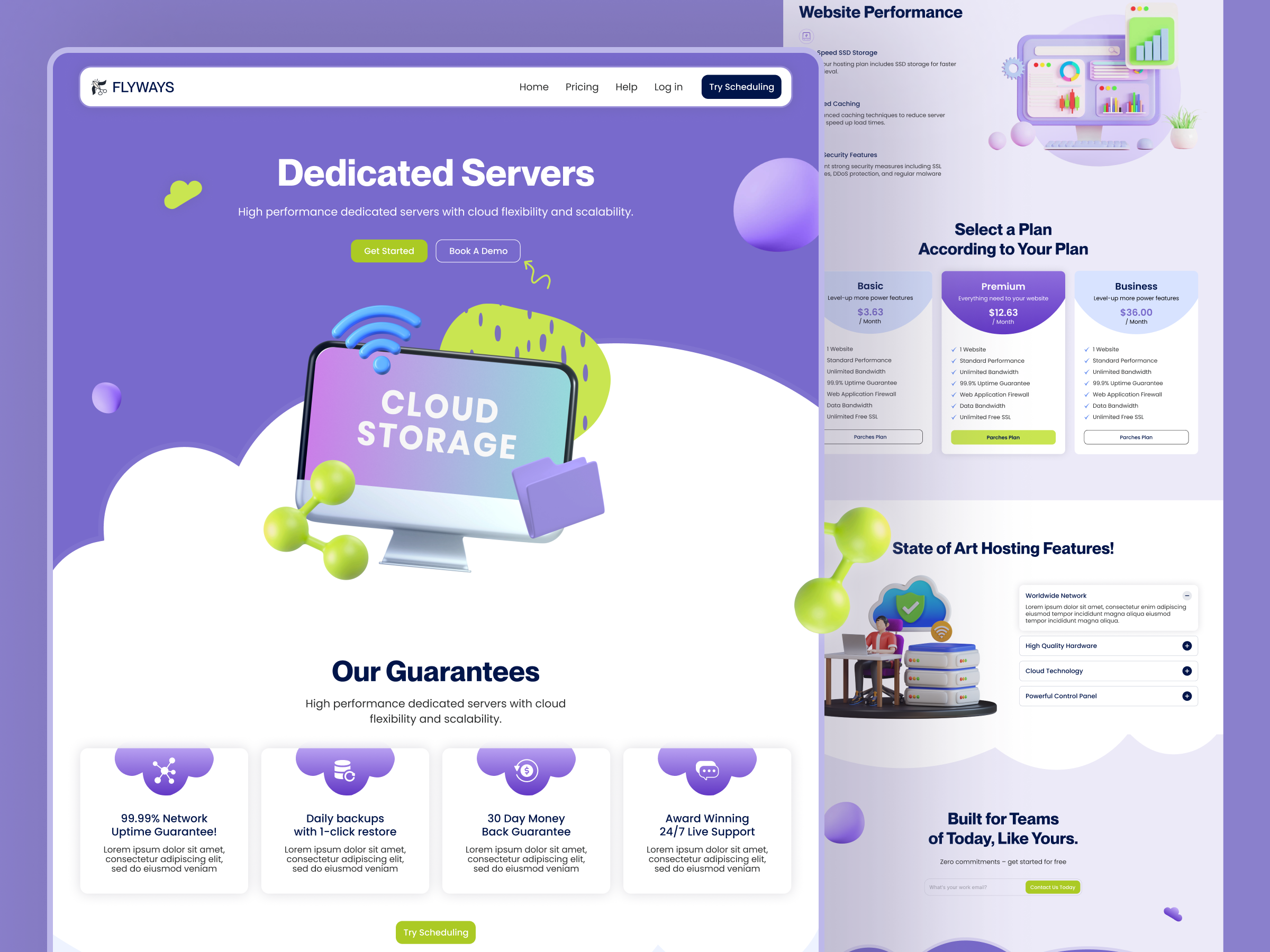 Example of I Will Do Landing Page Design In Figma, 