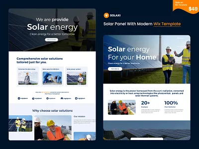 Solaxi- Solar Panel With Modern Wix Template alternative energy eco friendly energy solutions green energy mobile friendly recycling services renewable energy responsive seofriendly solar company solar installer solar panel solar power sss uiux webdesign webdevelopment wind power wixtemplate wixwebsite