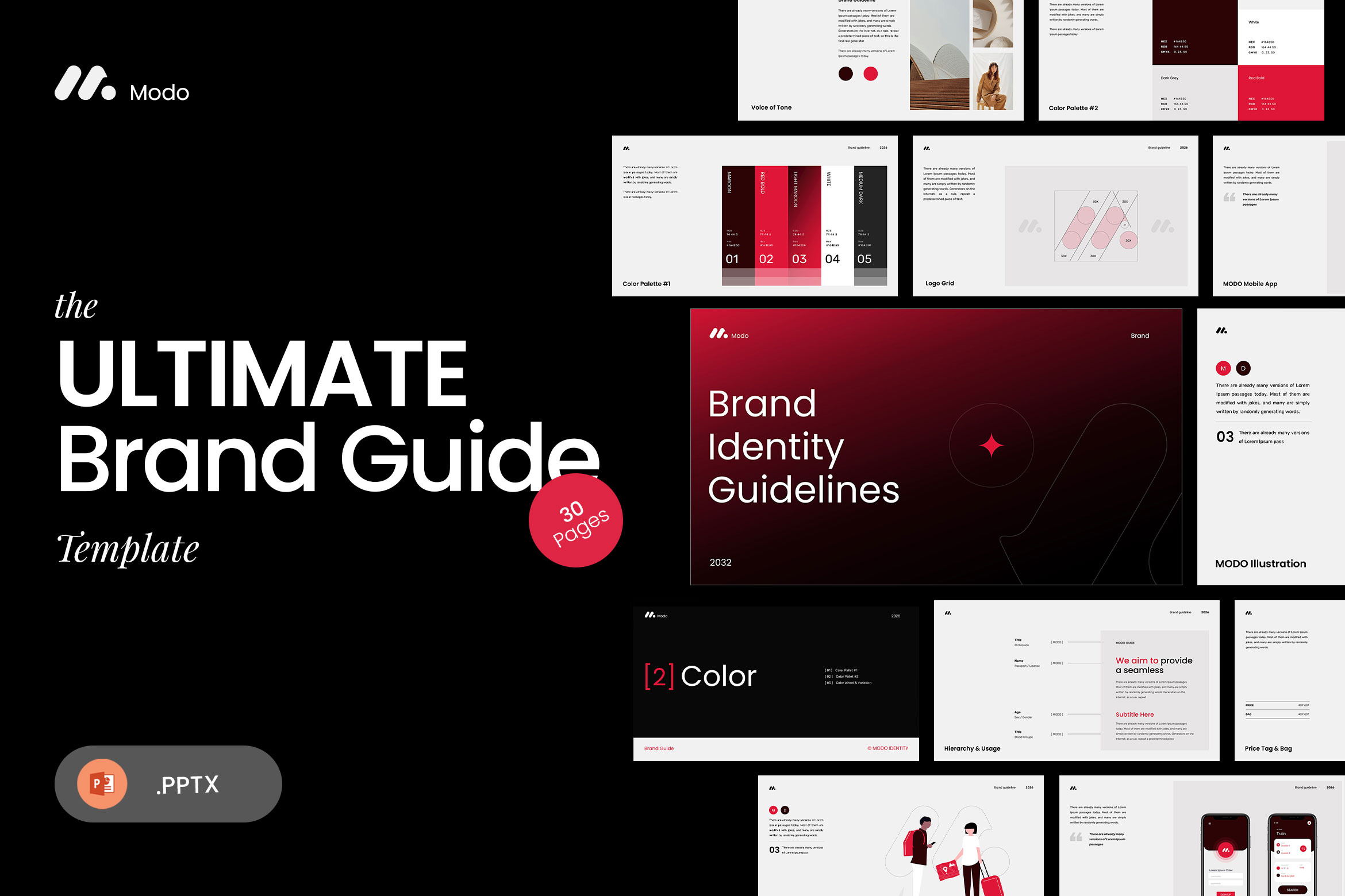Example of Presentation & Pitch Deck 