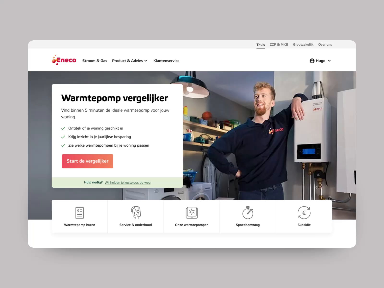 Example of Eneco - Heatpump