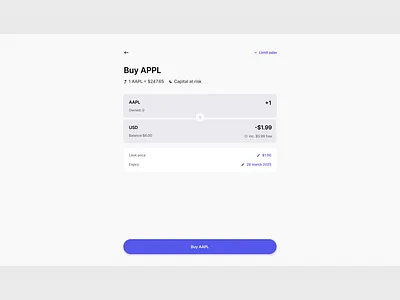 Finance dashboard - Concept Redesign ui ux