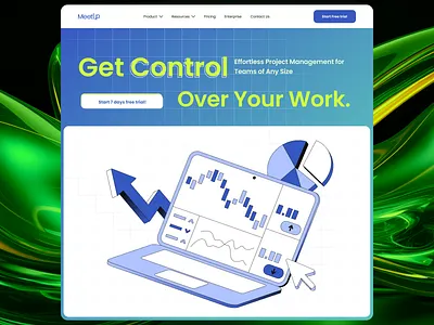 Get Control Over Your Work dailyui dashboardui designinspiration figmadesign landingpagedesign minimal neobrutalism product design projectmanagement saasdesign saasui shedesigns theuxzainab uidesign uxdesign webappdesign webdesign womenindesign