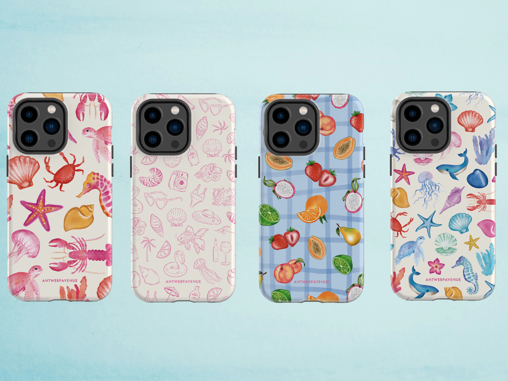 Example of 1 Pattern Illustration With 4 Drawings