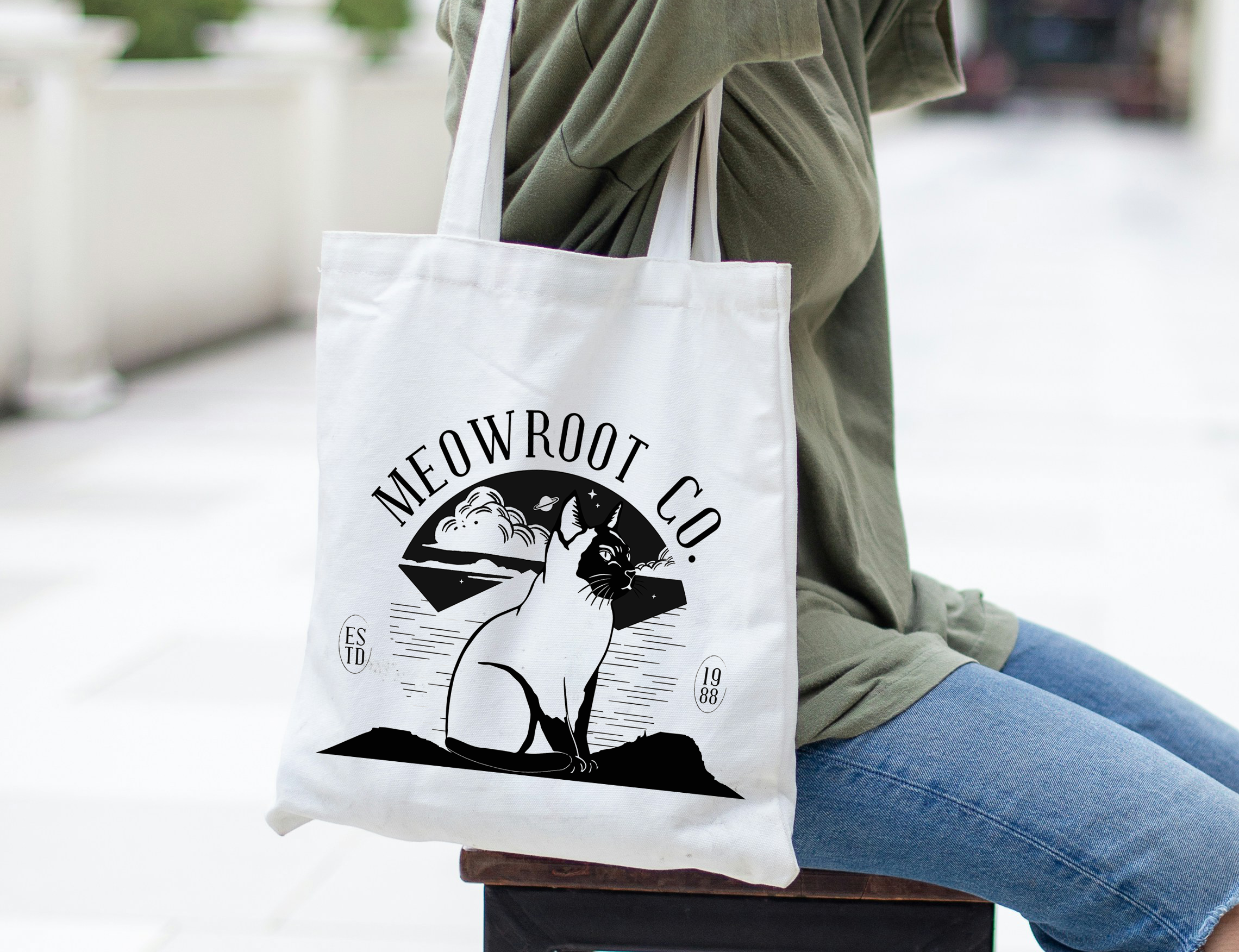 Eco Bag Illustration art artist branding design digital art illustration illustration art logo procreate ui