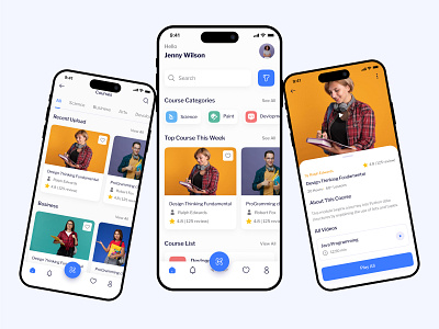 BrainBond Online Course Mobile App cognitivescience design edtech edtechdesign landing page learningapp mobileui neuroscience onlinelearning studytech ui ux uxdesign