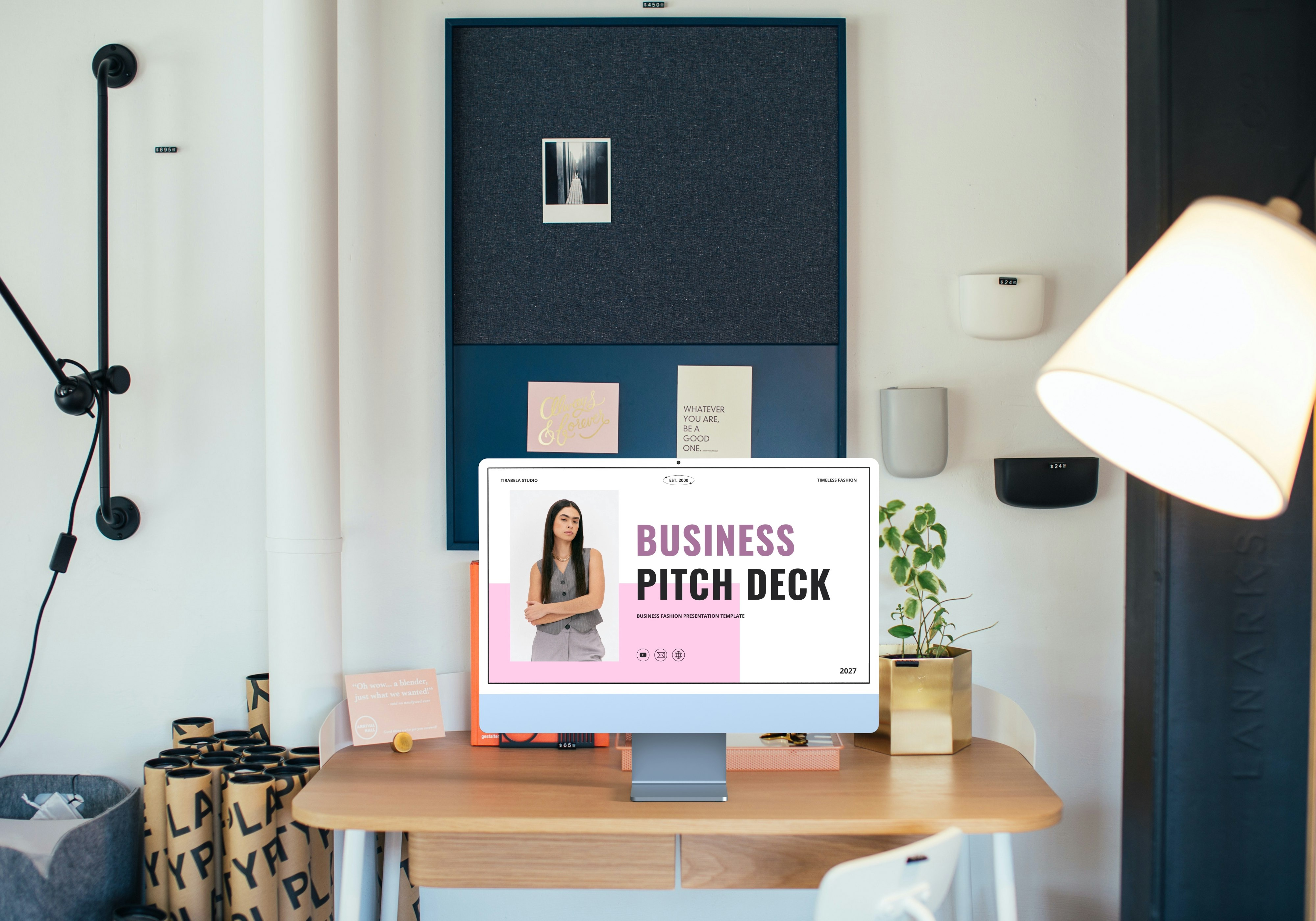 Tirabela Studio - Business Pitch Deck professional