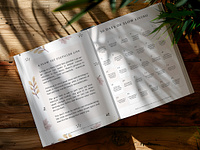 Ebook Layout Design for Autumn and Bliss Lifestyle Blog blogger book cover book design content design ebook ebook cover ebook design ebook layout editorial illustration magazine design