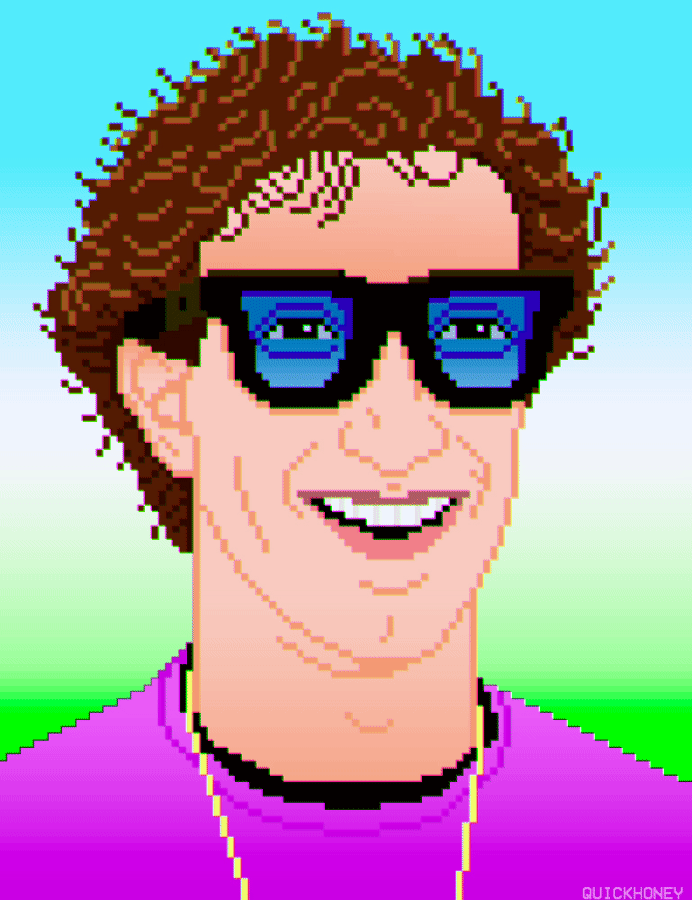 Woody Zuckerberg 8bit animation design illustration pixel pixel art zuckerberg