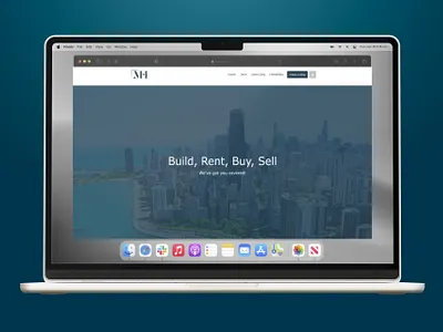 Website Design - Real Estate branding graphic design logo ui web design