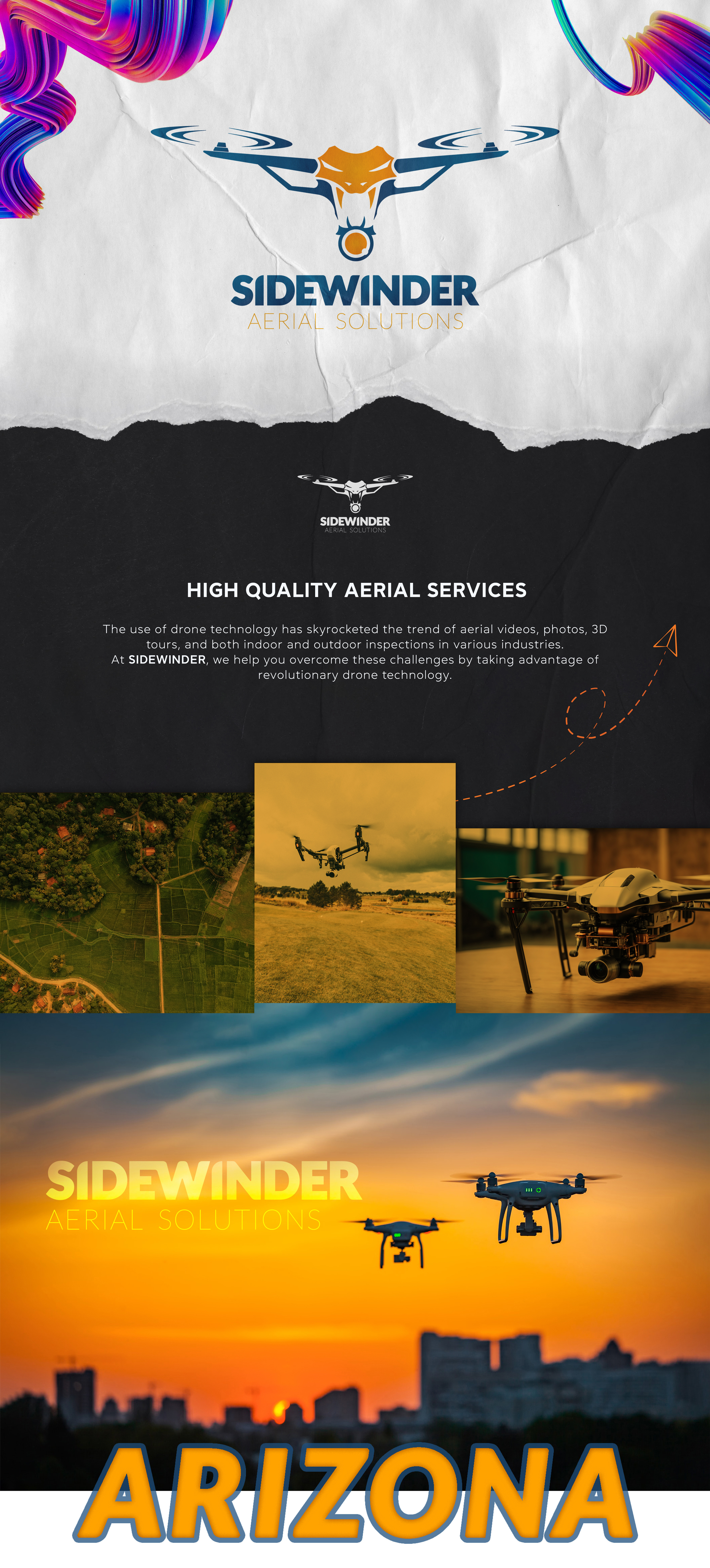 SIDEWINDER - Brand Design brand design brand identity branding corporate design designer drone free mockups graphic design illustration logo logo design mockup photoshop ui vector