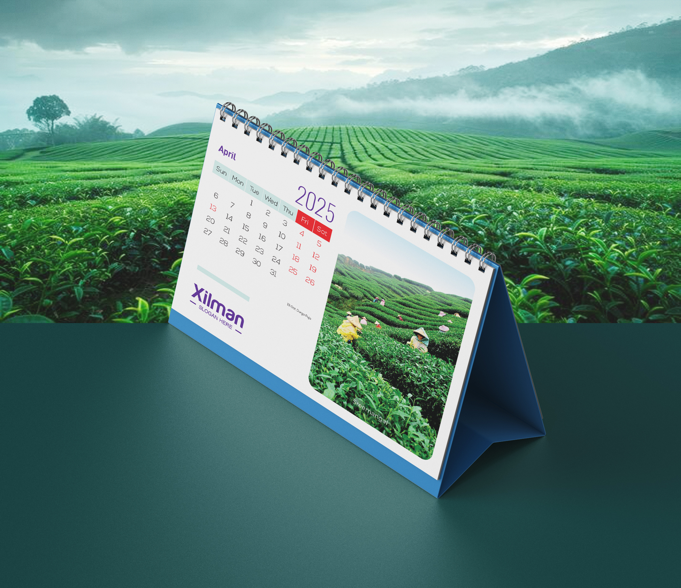 Example of Modern Calendar Design