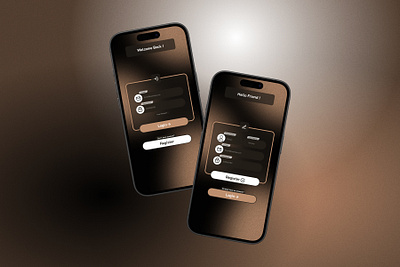 Minimal Login & Signing Page figma graphic design minimal mobile app ui