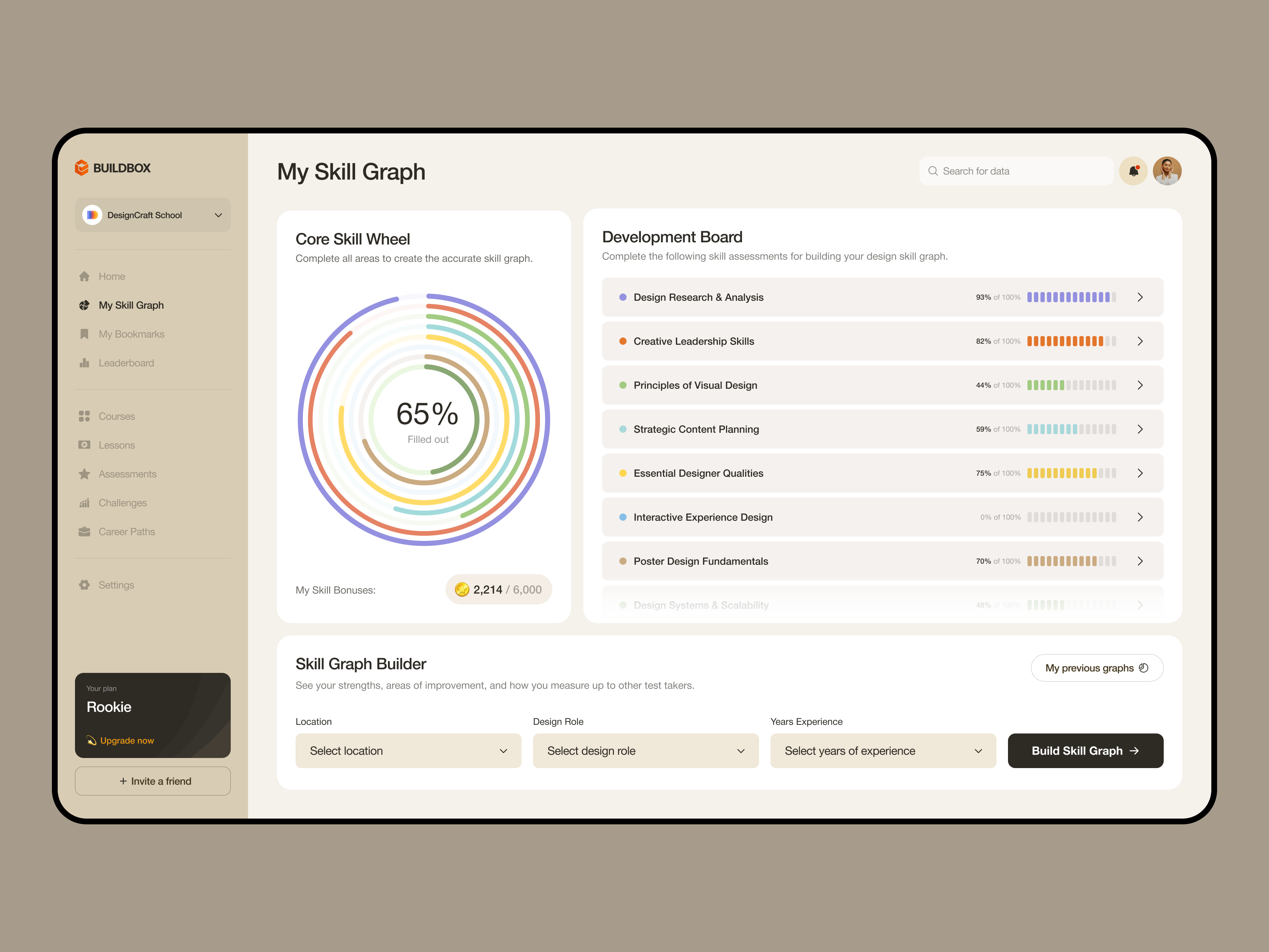 Example of Ed Tech App Design | Educational Platform