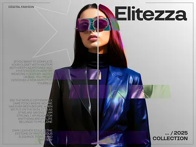 Elitezza 2025: The Bold Allure of Leather Fashion classicedge confidentstyle edgylooks fashionstatement leatherstyle luxuryleather motion graphics timelessfashion ui wardrobestaples