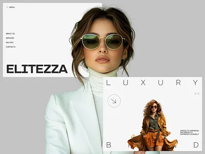 Elitezza Luxury – Dresses to Impress or Express Yourself 3d animation bold styles branding confidence dressing designer fashion elegant outfits fashion luxury dresses motion graphics trending ui