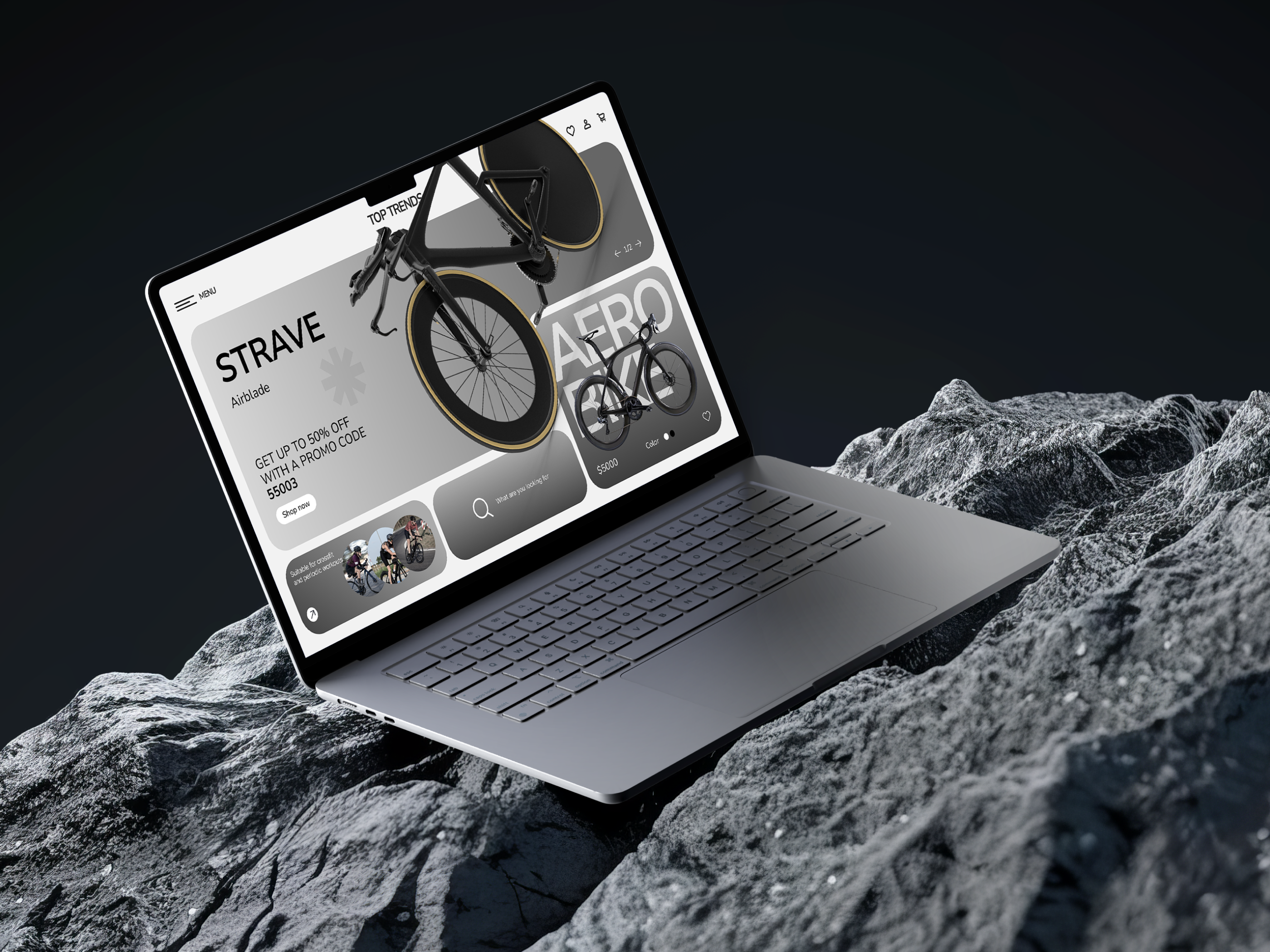 Example of Web App Design