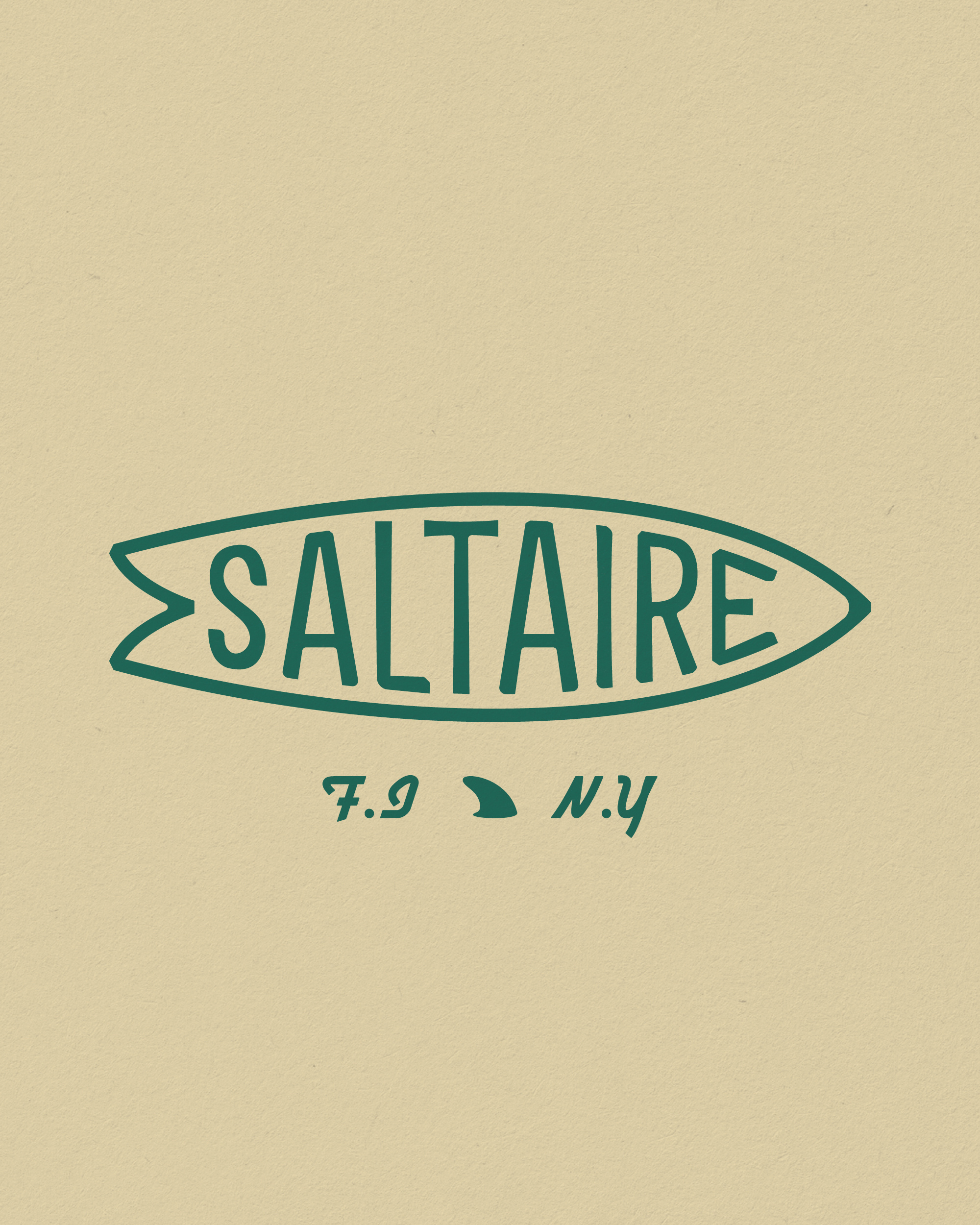 'Saltaire' Lettering, 2025 illustration lettering long island saltaire surf surfboard surfing wave wordmark