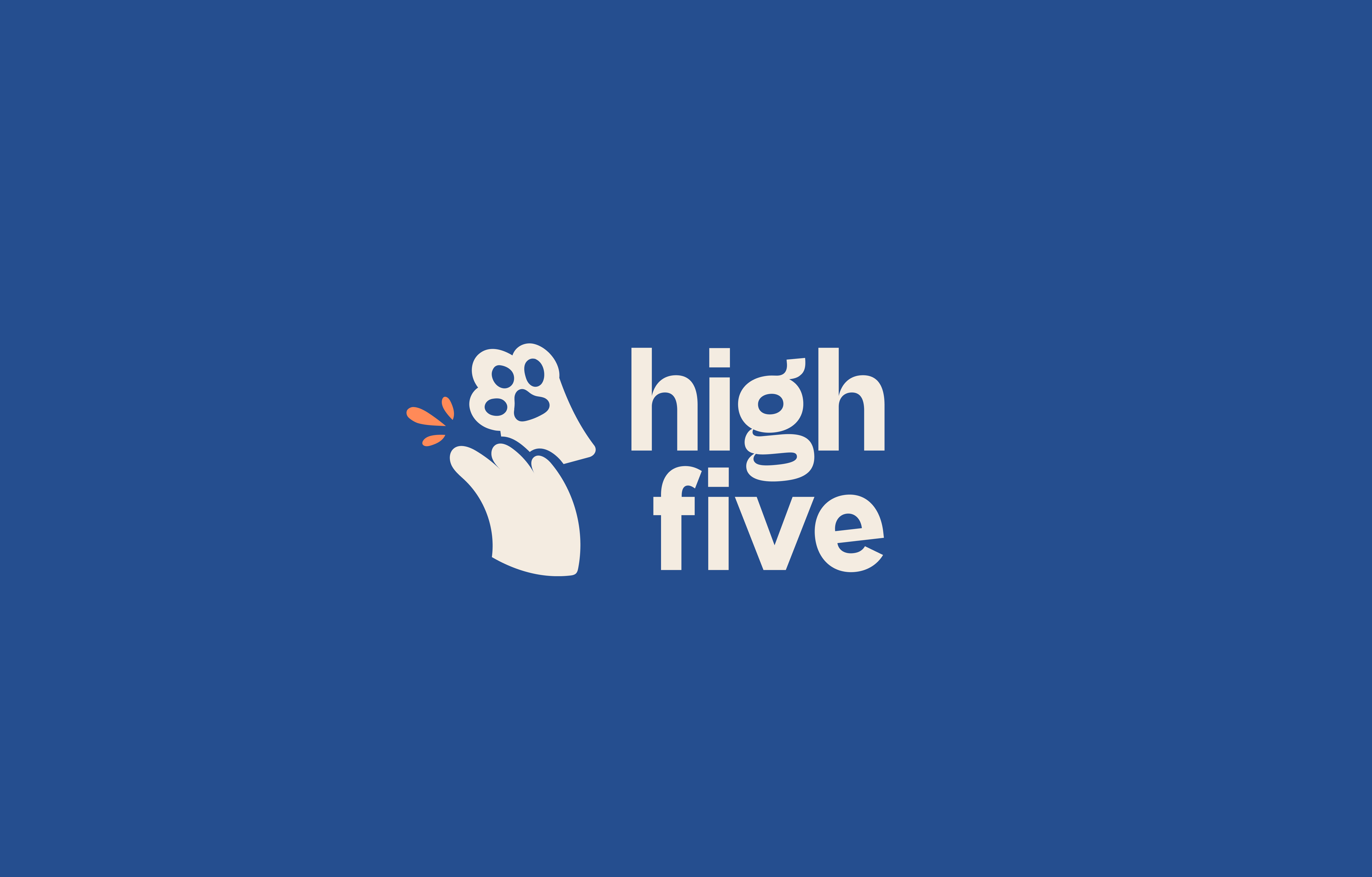 High Five - Identité de marque branding design graphic design illustration logo typography ui vector visual design