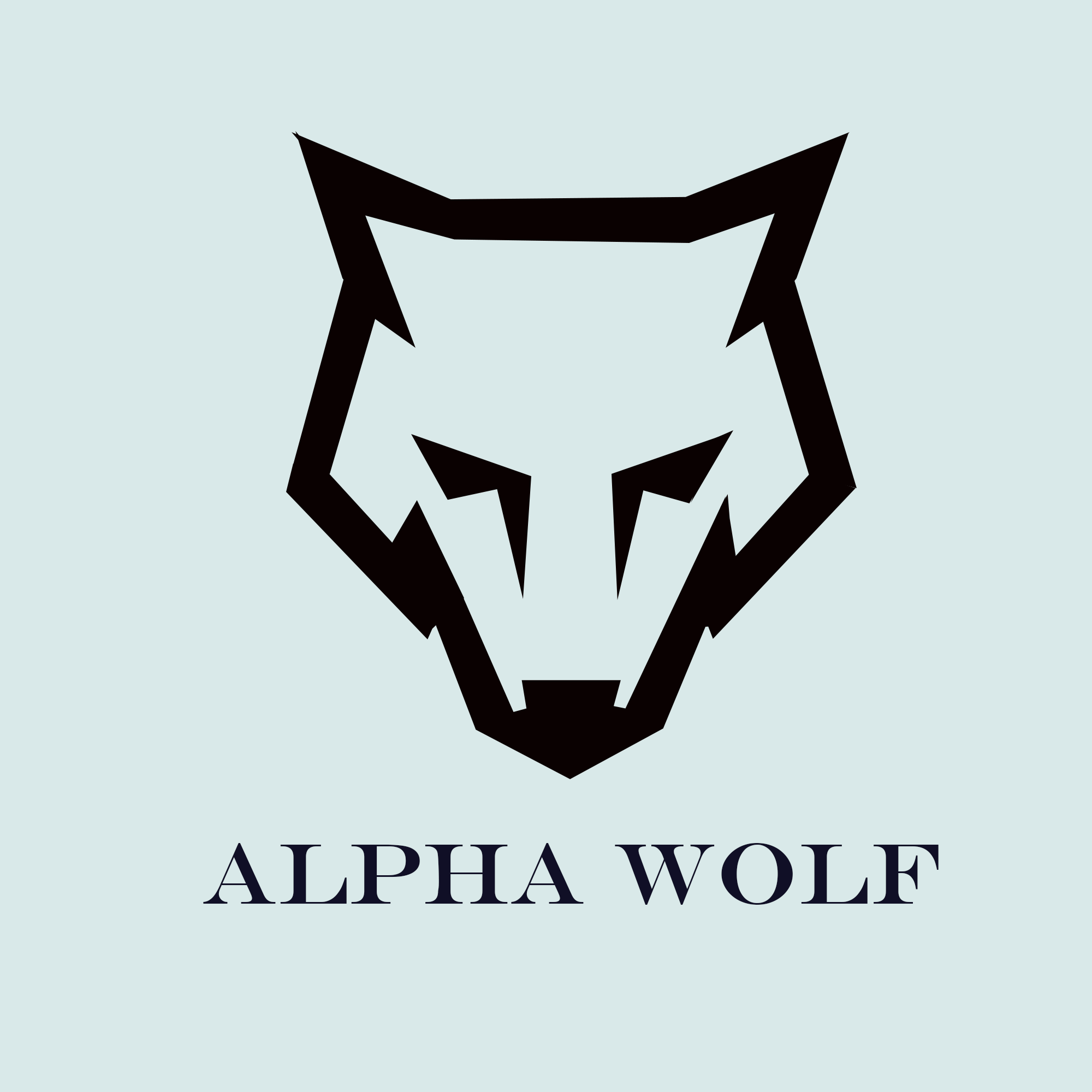 ALPHA WOLF LOGO DESIGN by Pixel Lab Studio on Dribbble, image size:2000x2000