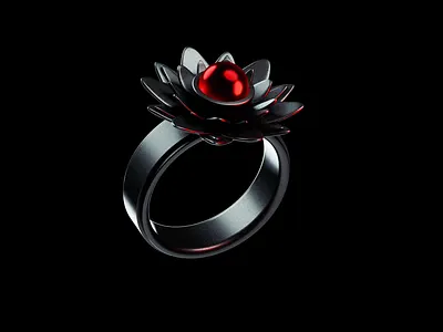 Zero Notifications 3d 3d animation blender blender3d illustration isometric isometric illustration jewel jewelry ring stone