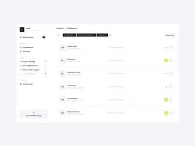 Applicant tracking SaaS Design Concept branding dashboard design graphic design saas design ui ux