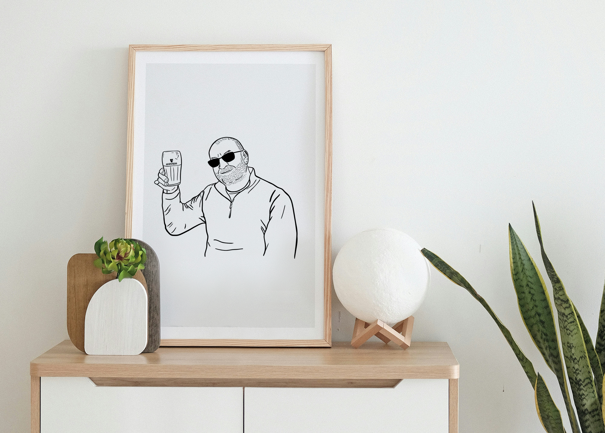 Example of Character Person Illustration