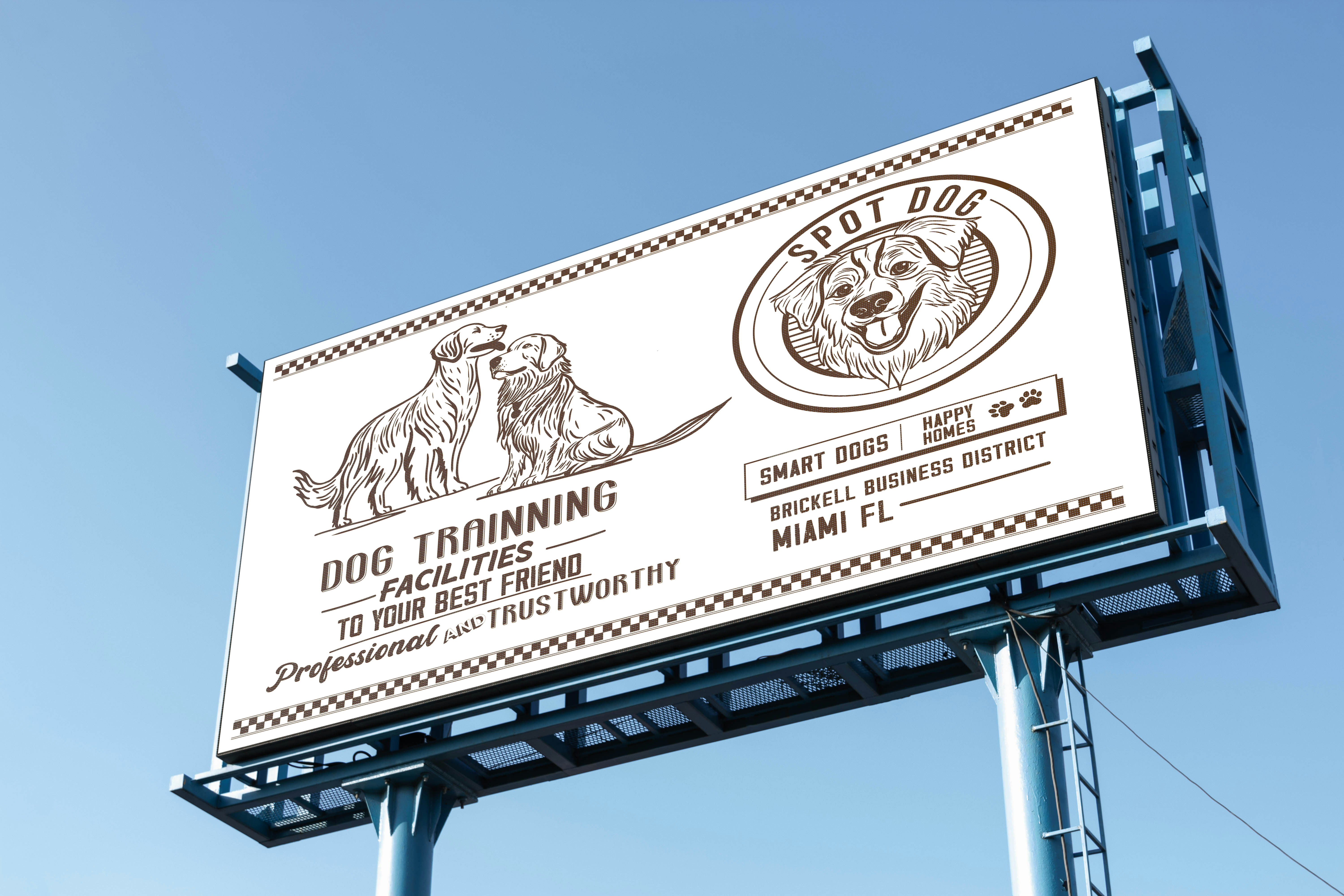 Spot Dog 3d animation art artist branding design digital art dog dog trainning graphic design illustration illustration art logo motion graphics procreate trainning ui