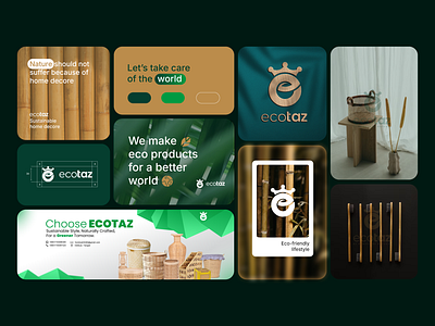 Ecotaz – Brand Identity Design brand identity branding graphic design illustration logo typog typography