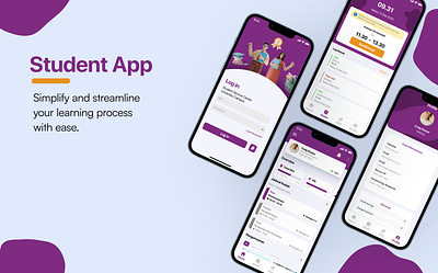 Student App Design app student ui ux