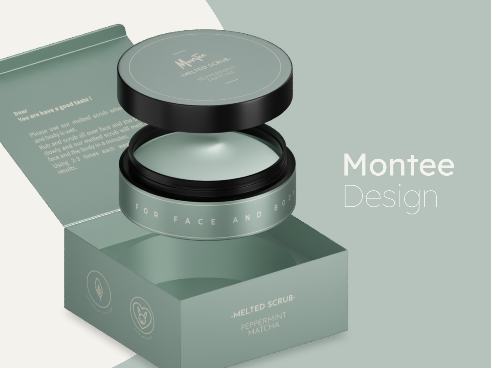 Product Design - Montee 3d 3d animation 3d render animation blender blueprint branding clean design graphic design logo package packaging product render ui uidesign uiux work