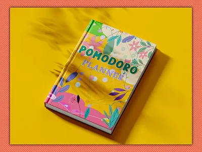 Daily Pomodoro Planner! Book Cover journal personalized