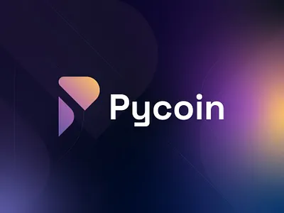 Pycoin – Letter P Crypto Logo Design blockchain branding branding coin brand crypto exchange crypto logo crypto logo designer fintech identity letter p logo lettermark logo logo design logo design specialist logo designer logo mark modern logo startup identity token icon wallet logo web3 design