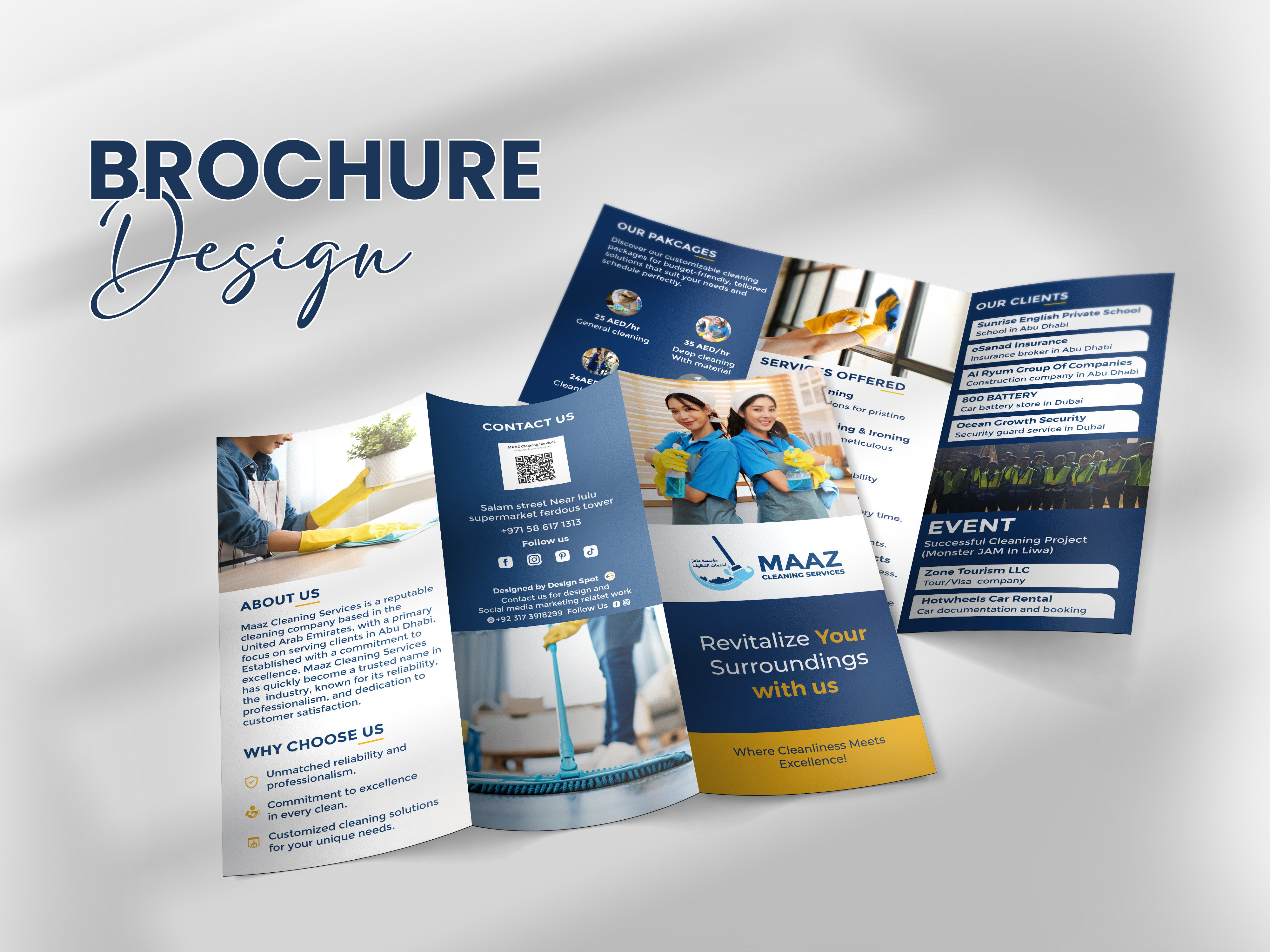 Marketing Design for Cleaning Services advertising branding cleaning services branding design facebook banner facebook cover facebook post design flyer design graphic design illustrator instagram post design logo design marketing photoshop social media post design visual visual communication design