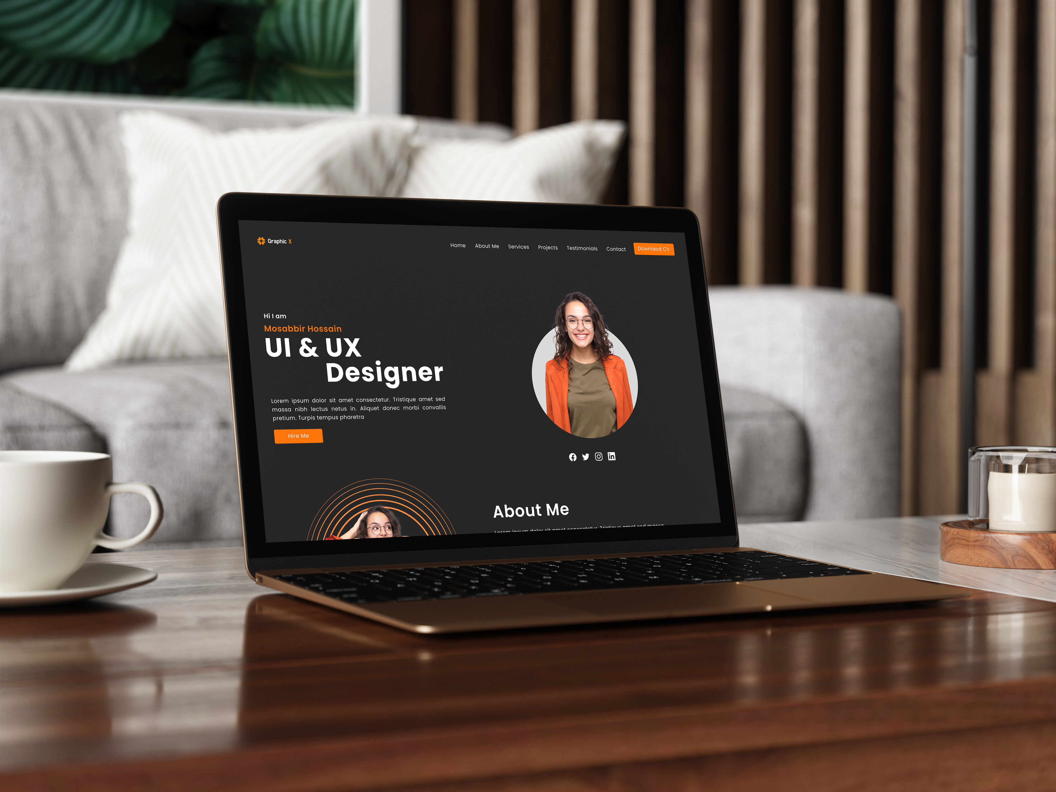 personal portfolio web page design branding dashboard design figma graphic design illustration motion graphics page ui ux