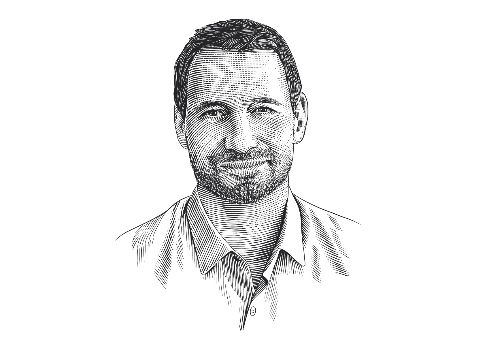 Example of Engraved Style Portrait From Your Photo