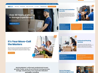 Smooth Moves, Bold Design – Moving Masters Website animation branding concept consultation creativerafat design development dribbble figma graphic design maxrafat motion graphics motion inspired responsive shots ui ux website