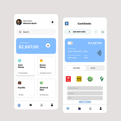 MOBILE APP app design figma ui