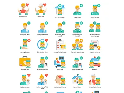 International Nurse Day branding design graphic design icons illustration ui