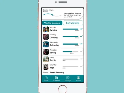 Day 041 : Workout / Exercise dailyui
