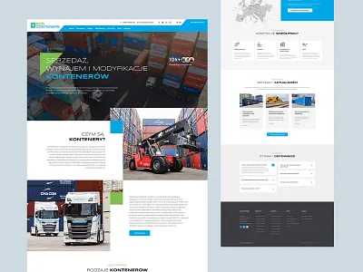 Eco containers design graphic design ui user experience user interface ux web design