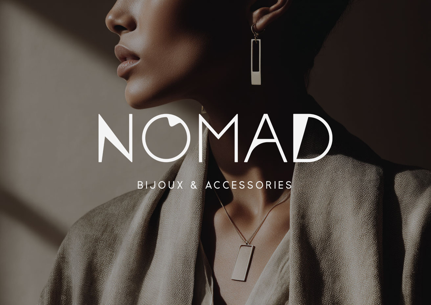 Nomad - Jewelry Brand Identity brand identity design branding graphic design jewelry brand identity logo design packaging design visual design
