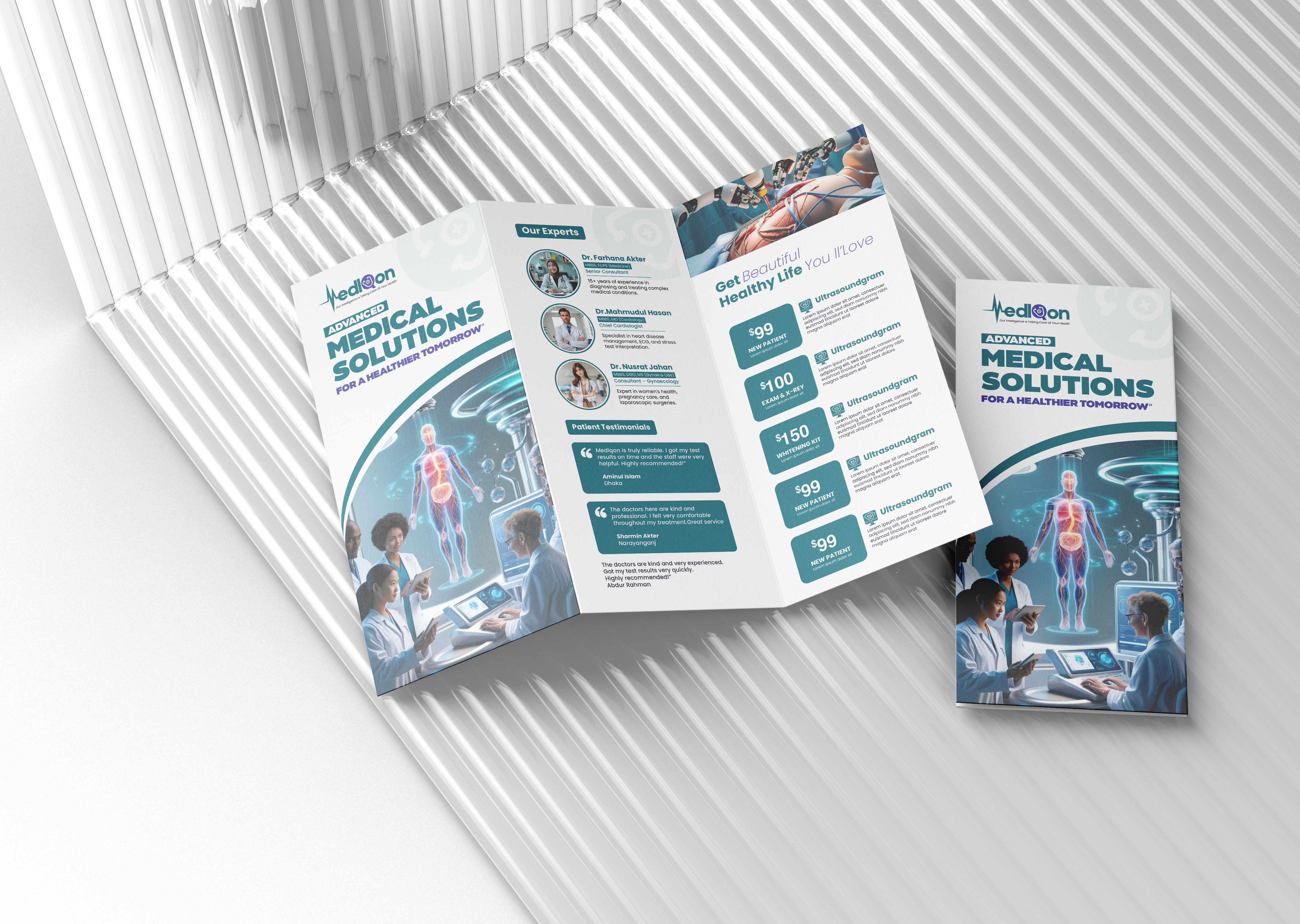 Medical Brochure Design brand design branding brochure design corporate design flyer design graphic design medical brochure design tri fold brochure