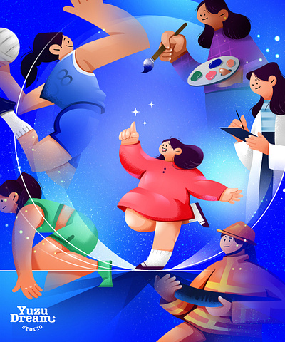 Dreams come true! digital art graphic design illustration photoshop
