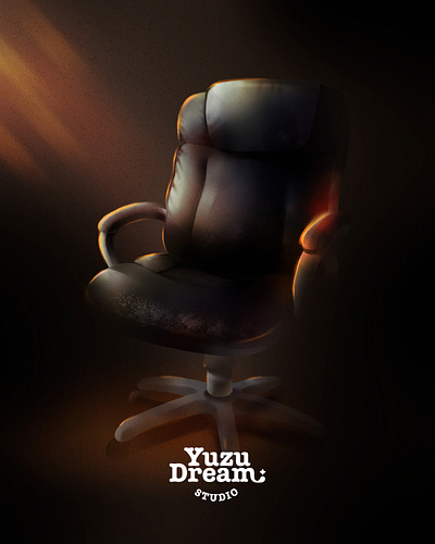 My old chair chair digital art graphic design illustration photoshop