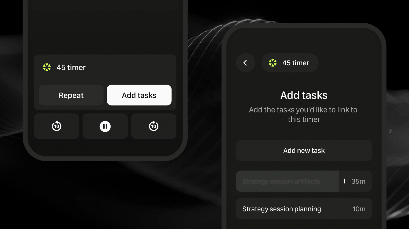 Seamless Cross-Platform Timer Control complex component dark theme ios mobile ui timer ui uiux ux