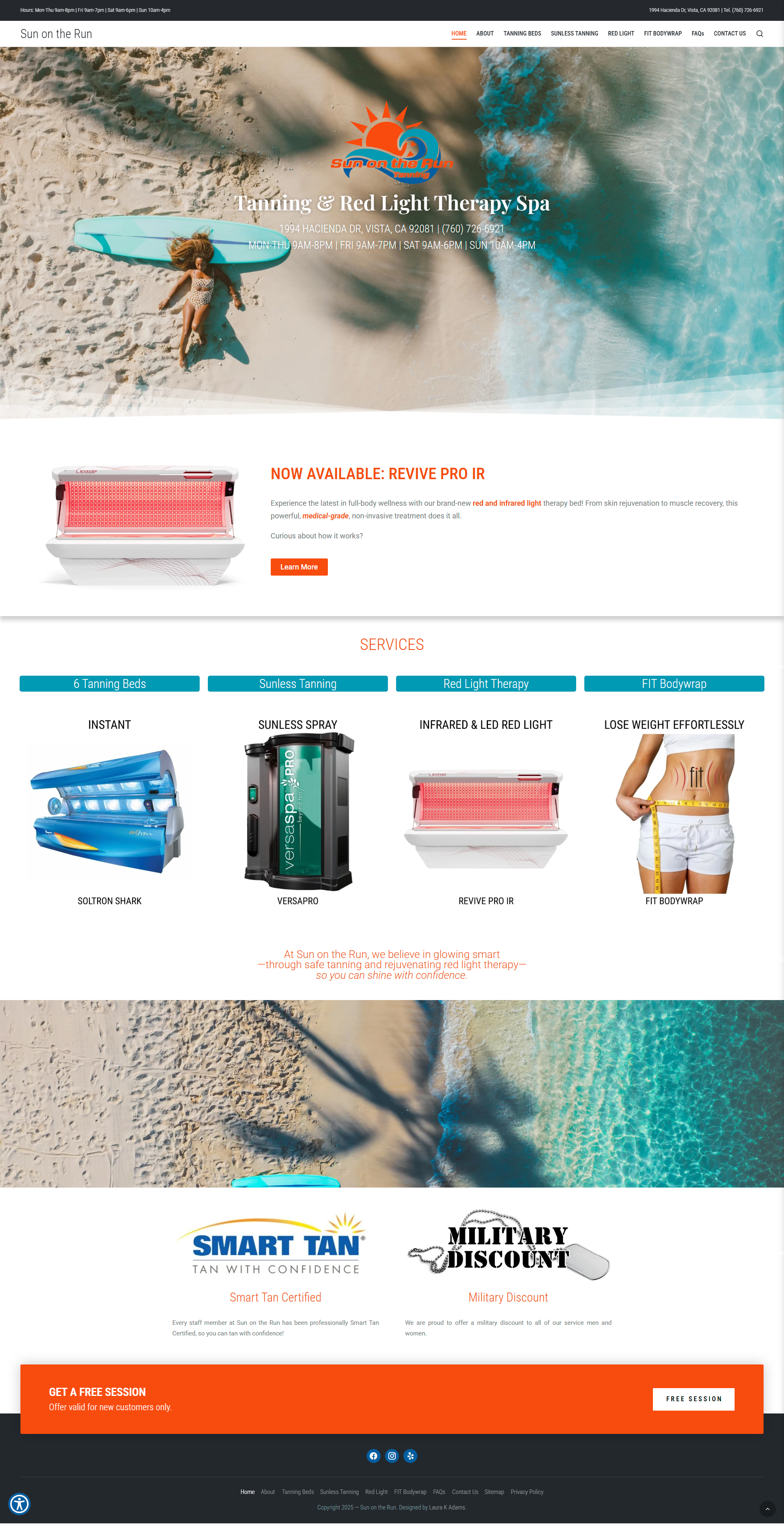 Sun On the Run (web) website