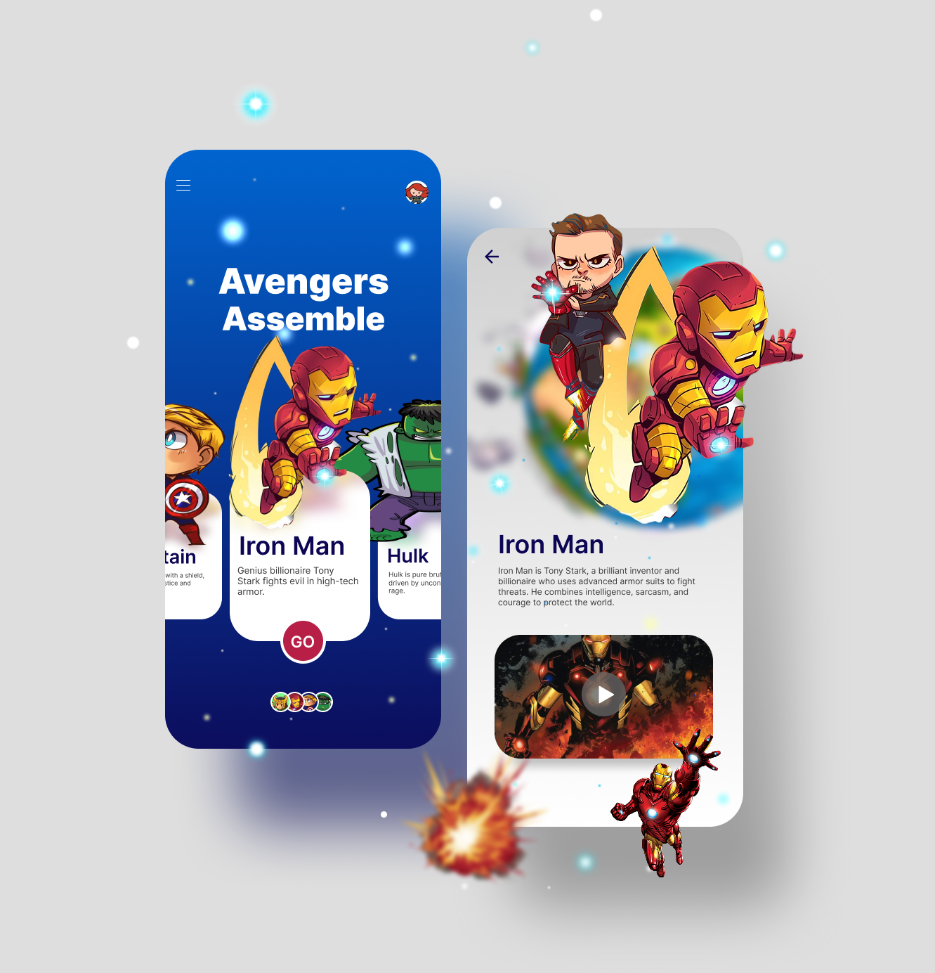 App UI Design graphic design interface products services startup ui ux web webdesign