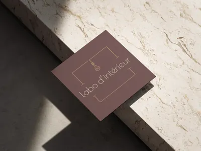 Labo d'Intérieur logo branding graphic design logo