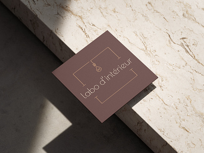 Labo d'Intérieur logo branding graphic design logo